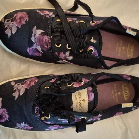 Kate Spade Bridal Sneakers. 7 1/2 - Picture 2 of 7